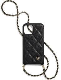 Chanel phone holder clutch with chain unboxing wimb + mod shots chanel lv. Chanel Iphone Case With Chain Bragmybag