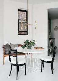 Before After A Not Too Brooklyn Bachelor Pad In Park Slope Transformed With Paint Remodelista Dining Room Contemporary Dining Room Inspiration Dining Room Light Fixtures