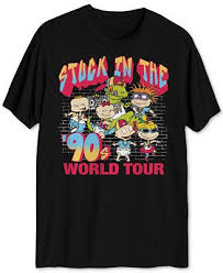 Hybrid Rugrats World Tour Men S Graphic T Shirt Reviews T Shirts Men Macy S T Shirt Men S Graphic T Shirt Rugrats