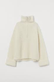 Check spelling or type a new query. Chunky Knit Wool Sweater White Ladies H M Us