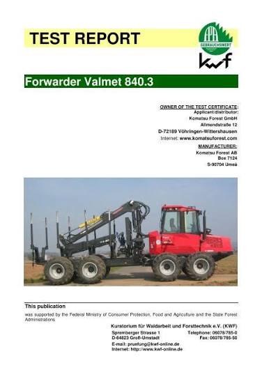 Valmet 840.3 Forwarder