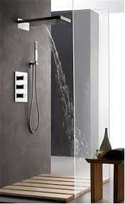 Colonne De Douche Encastrable Murale Et Cascade Complete Avec Thermostatique 3 Fonctions Tascada Sarodis Douche Encastrable Colonne De Douche Douche Plafond