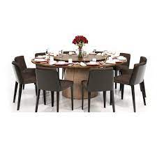 Pierpoint double pedestal dining table by tommy bahama home (2) $3,899. Yt 054 10 Or 12 Seat High End 5 Star Walnut Large Round Hotel Private Room Dining Table With Lazy Susan Buy Laminate Dining Room Tables Lazy Susan Dining Table 10 Seater Dining Table Product