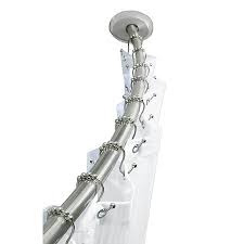 Here's a simple guide that can help. Titan Stainless Steel Dual Install Curved Shower Rod Bed Bath Beyond