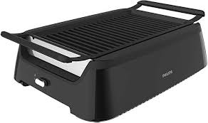 Amazon Com Philips Smoke Less Indoor Bbq Grill Avance Collection Kitchen Dining Indoor Bbq Indoor Grill Cleaning Bbq Grill