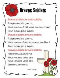 Free Remembrance Day Poem In French Braves Soldats Jour Du Souvenir Canada Remembrance Day Poems Remembrance Day Activities Remembrance Day