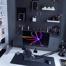 Geek Office Decoration Geek Office Decor Home Office Setup Gaming Room Setup Room Setup