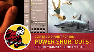 It was previously marketed as manga studio in north america. Power Shortcuts Edge Keyboard Command Bar Clip Studio Paint For Ipad Pro Youtube