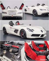 The Mercedes Benz Slr Stirling Moss Comes With The 5 5 Liter Supercharged V8 From The 722 Slr Which Makes 650 Hp Without A Roadsters Vehicles Mercedes Benz