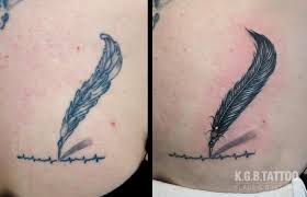 Dieses temporäre feder tattoo eignet sich perfekt zum ausprobieren eines feder tattoos. Kgb Tattoo Feder