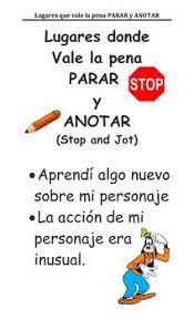 Stop And Jot Spanish Anchor Chart Spanish Anchor Charts Anchor Charts Spanish Reading