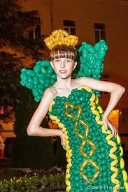 Pin By Agnes Bikie On Balloon Dresses And Costumes Balloon Dress Fashion Costumes