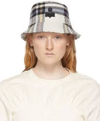 ISABEL MARANT Evie Prince of Wales-Check Cotton Twill Cap