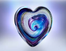 Use their ashes to make a portrait Pin By Mbelleish Designs By Mardee Au On Art Glass Blowing Glass Heart Blown Glass Art