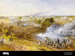 The siege of lucknow hi-res stock ...
