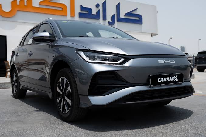 Pristine 2025 BYD e2 Hatchback Exterior, AI generated
