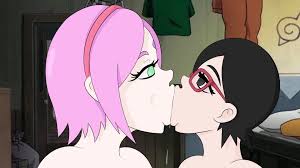 Boruto: Naruto Next Generations Sakura Haruno French Kissing Anime Style -  Lewd.ninja