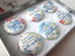 Magnet Teacher Gift Set In English Or French End Of Year It Takes A Big Heart Ils Peuvent Oublier Ce Que Vous Avez Dit Teacher Gifts Floral Magnets Teacher