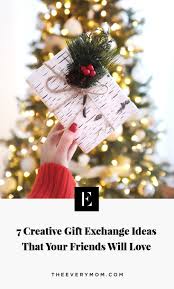 Things like humorous quotes on mugs, mousepads and notepads are fun gifts that can work in a white elephant type of office gift exchange, where everyone gives a present that is funny (yet appropriate) in nature. Creative Gift Exchange Ideas That Your Friends Will Love The Everymom