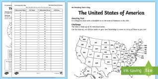 During the 19th and 20th centuries, 37 new states were added to the original 13 as the nation expanded across the north. Usa States Labelling Activity Teacher Made