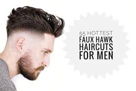 Simple low fade faux hawk. 55 Hottest Faux Hawk Haircuts For Men Men Hairstyles World