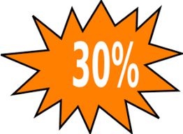 30% illustration, 30% off sale, text, retail, logo png. 30 Off Clip Art At Clker Com Vector Clip Art Online Royalty Free Public Domain