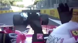 Given that vettel was not excluded from the baku race and earned a useful fourth place, it's perhaps inevitable that many. Sebastian Vettel Fahrt Lewis Hamilton In Baku Rein Strafe