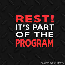 You Smashed It All Week Now Rest Relax And Unwind It S Part Of The Program Raisingthebar Rest Fi Online Coaching Fitness Blog Workout Apps