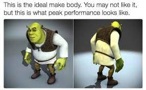 17 Times The Ideal Male Body Meme Was Hilarious In 2016 Ideal Male Body Male Body Hilarious