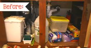 32 under sink storage ideas