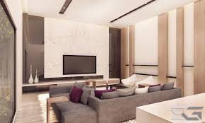 Modern technologies that designers take into account in their work fill villas and apartments with additional comfortable life details. Private Villa Modern Sitting Area Sg Interior Architect Facebook