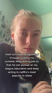 whoever suggested he get a summer job is a pr genius #noahschnapp #upenn  #strangerthings4