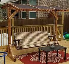 Kind of porch swings you can obtain, either by making them by yourself or buying them online, so that you can enjoy the weather while relaxing yourself after a hard day at work, or just having a nice place. Custom Built Porch Swing Ebay