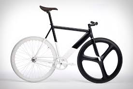Black And White Bike Frame Black White Bike Fixie Bicicletas Diseno De Objetos