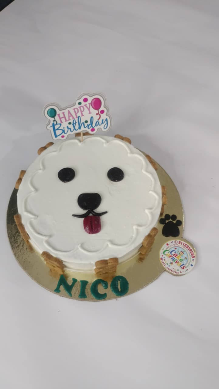 Dog face Cake product image