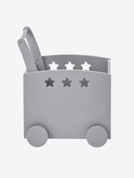 Coffre De Rangement Avec Roulettes Ligne Sirius Gris Vertbaudet Coffre De Rangement Coffre A Jouets Boite De Rangement