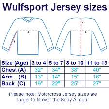 wulfsport helmet size guide