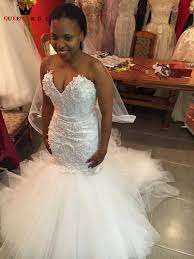 Exclusive mermaid wedding dress ideas for your unforgettable look. Custom Made Mermaid Sweetheart Wedding Dress Sexy Bridal Gowns Tulle Lace Pearls Crystal Beaded Luxury Rt16m Buy At The Price Of 428 00 In Aliexpress Com Imall Com