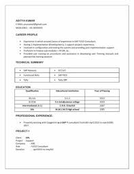 Create job winning resumes using our professional resume examples detailed resume writing guide for each job resume samples for inspiration! Sap Fico 2 Years Experience Resumes Download Resume Samples Projects Download Now