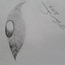 Easy step by step drawing tutorials and instructions for beginner and intermediate artists looking to improve their overall drawing skills. Easy 3d Art Pencil Drawing How To Draw 3d Dew Drop On Leaf 5 Steps With Pictures Instructables