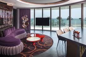 Hotel Designs W Dubai The Palm Jumeirah Love That Design Hotels Design Beautiful Living Hospitality Design