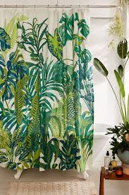 Dreamy Jungle Shower Curtain Jungle Bathroom Cool Shower Curtains Urban Outfitters Curtains