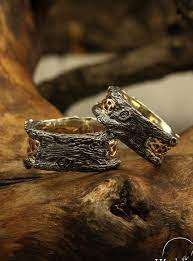 Celtic Matching Wedding Bands Set Vintage Style Celtic Etsy Wedding Band Sets Celtic Wedding Rings Wedding Ring Designs