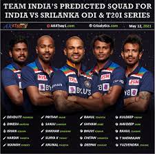 Indian cricket fans can watch the live telecast of sri lanka vs india matches on sony pictures network. India Vs Sl 2021 Predicted Squad For Team India Rahul Dravid As Coach