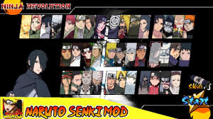 In this game, you have to beat your enemies with 3 available jutsu or skills and add 2 additional jutsu. Naruto Senki Ninja Revolution Lite Naruto Senki Mod By Last Memory