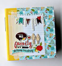 Simple Stories We Are Family Sn P Binder Scrapbook Cover Simple Stories Simple Stories Snap