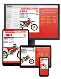 Honda Motorcycle CRF250R 2004 - 2006 Haynes Repair Manuals & Guides