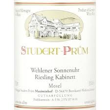 Im mund dann pikante gereifte mineralik mit ebensolchem säurespiel. Studert Prum Kabinett Wehlener Sonnenuhr Riesling