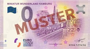 Die notenbank dürfte vom dem vorschlag allerdings alles andere als begeistert sein. Euro Souvenirscheine Miniatur Wunderland Hamburg