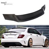 Mercedes C Class W204 Carbon Fiber Renntech Style Rear Trunk Lid Spoiler For Benz W204 4 Door Vehicle C180 C200 C260 C300 Benz Mercedes C300 Mercedes